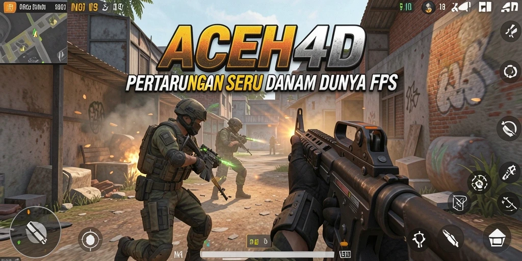 Tampilan gameplay ACEH4D yang penuh aksi dan menegangkan.