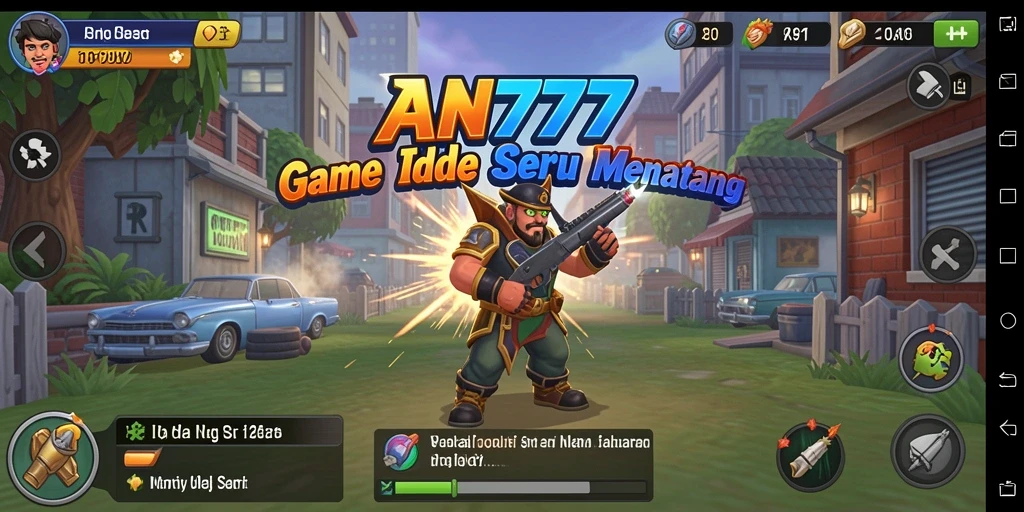 Tampilan gameplay AN777 yang menarik dan memukau, sempurna untuk pemain Idle.