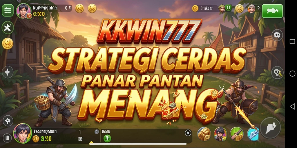 Screenshot menunjukkan gameplay strategis menegangkan di KKWIN777.