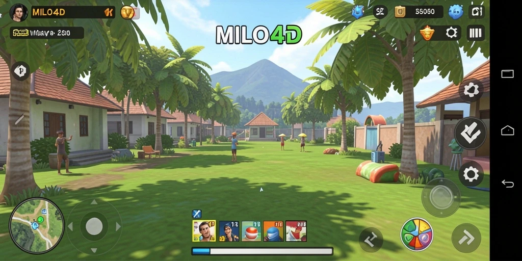 Tangkapan layar gameplay MILO4D yang seru dan menyenangkan.