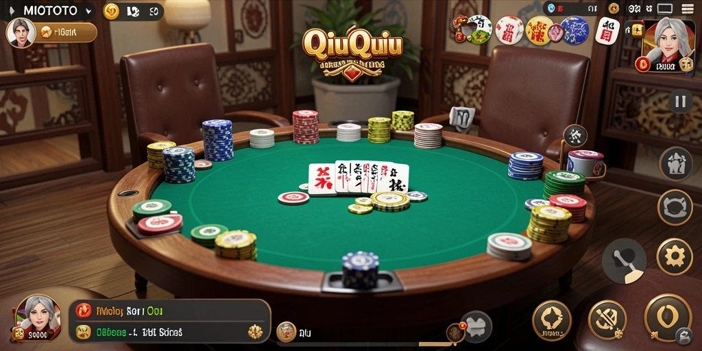 Screenshot gameplay QiuQiu MIOTOTO yang menarik dan seru.