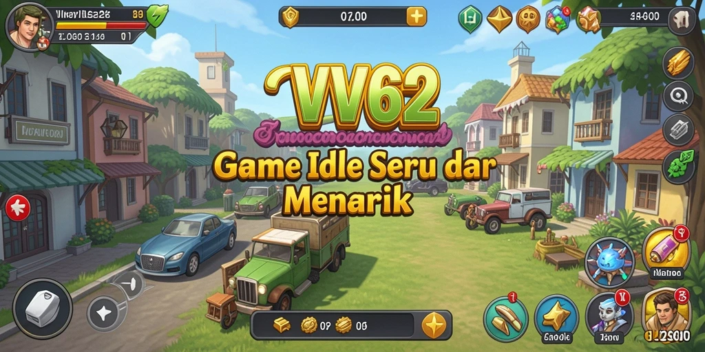 Tampilan menarik dari gameplay Idle di VV62 yang mengasyikkan.